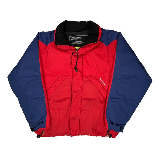 Vintage Polo Jeans Ralph Lauren Padded Jacket - XL Red Polyester