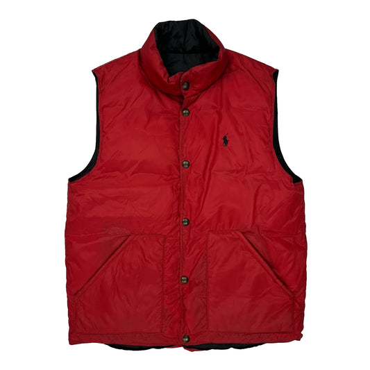 Polo By Ralph Lauren Puffer - Medium Red Polyester