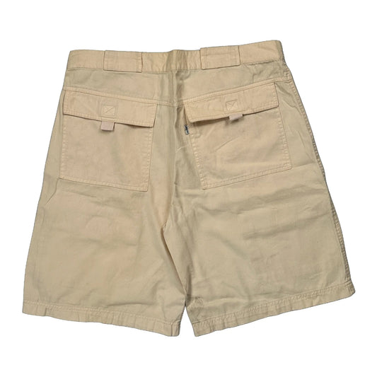 Levis Cargo Shorts - 33W 8L Beige Cotton