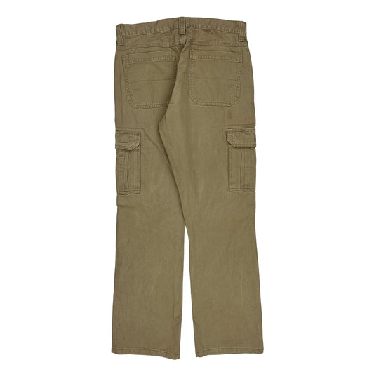 American Eagle Cargo Trousers - 32W 32L Khaki Cotton