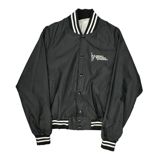 Liberty Pattern Company Auburn Varsity Jacket - Medium Black Polyester