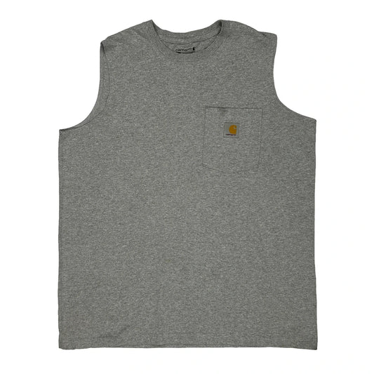 Carhartt Vest - Large Grey Cotton