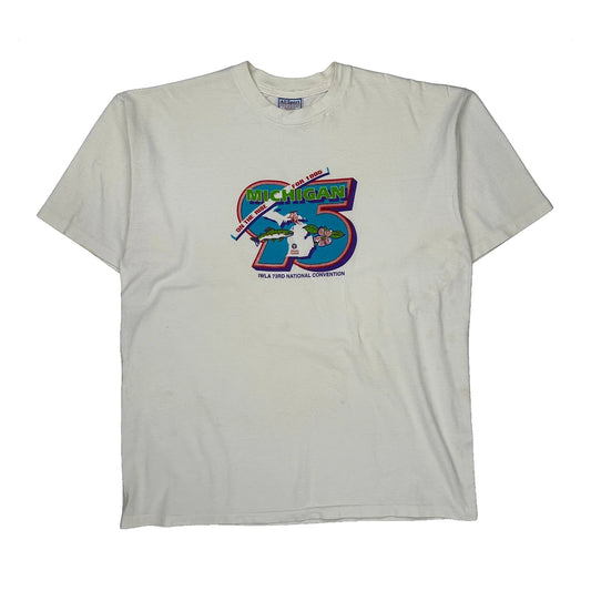 Vintage Iwla 73Rd National Convention All Sport Single Stitch T-Shirt - XL White Cotton