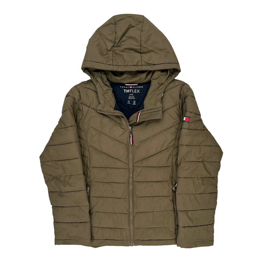Th Flex Tommy Hilfiger Puffer - Large Khaki Polyester