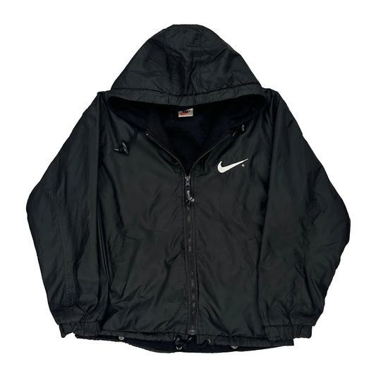 Bootleg Nike Windbreaker - Medium Black Polyester