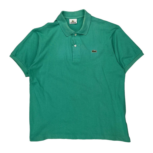 Lacoste Polo Shirt - Large Green Cotton