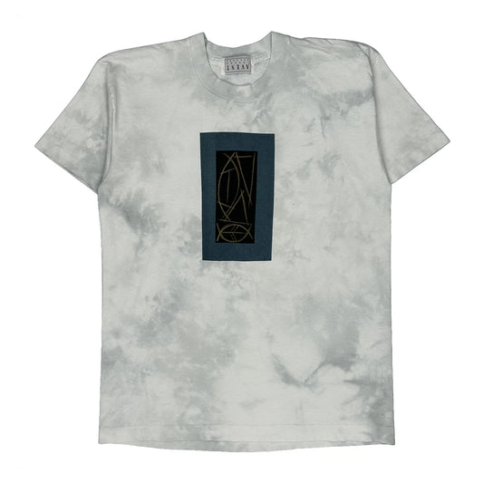 Vintage Unbranded Tie-Dye T-Shirt - Medium White Cotton
