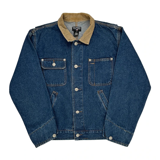 Polo By Ralph Lauren Denim Jacket - Medium Blue Cotton