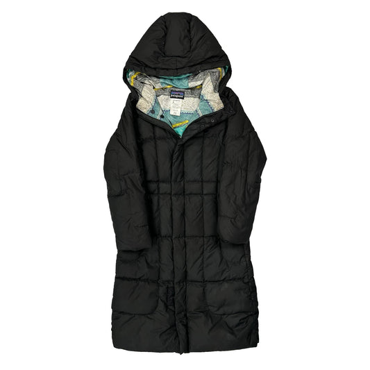 Vintage Age 8 Patagonia Puffer - Small Black Polyester