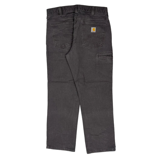 Vintage Carhartt Carpenter Trousers - 35W 30L Grey Cotton