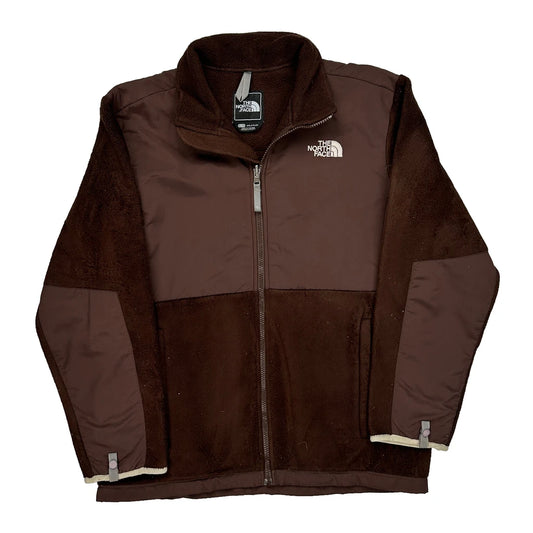 Age 13-14 Denali The North Face Fleece Jacket - XL Brown Polyester