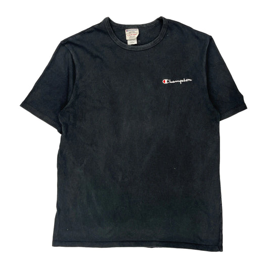 Champion T-Shirt - XL Black Cotton