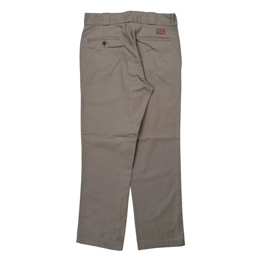Dickies Trousers - 31W 31L Grey Cotton Blend