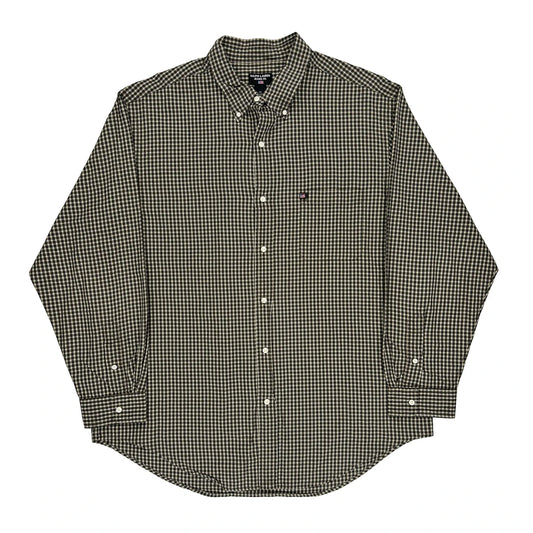 Ralph Lauren Checked Shirt - XL Black Cotton