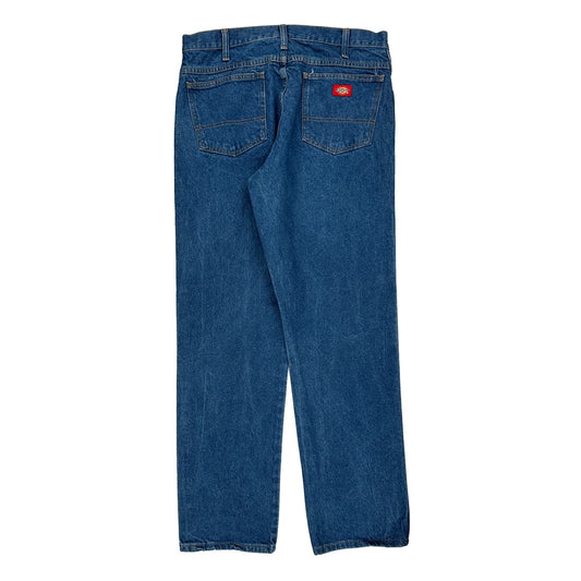 Dickies Jeans - 35W 34L Blue Cotton
