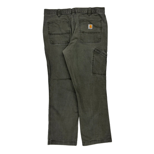 Carhartt Cargo Trousers - 34W 29L Grey Cotton Blend