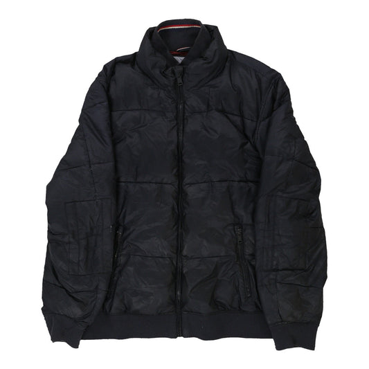 Vintage navy Tommy Hilfiger Puffer - mens x-large