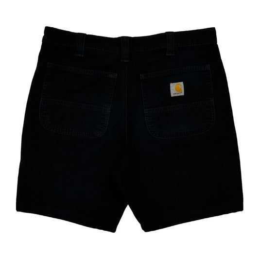 Vintage Carhartt Shorts - 33W 7L Black Cotton