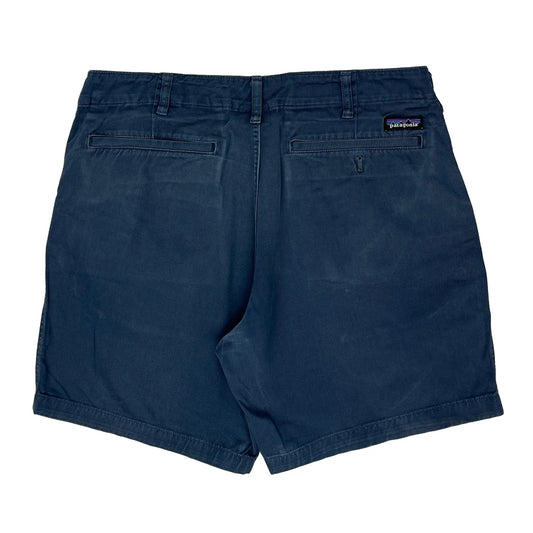 Patagonia Chino Shorts - 36W 8L Blue Cotton