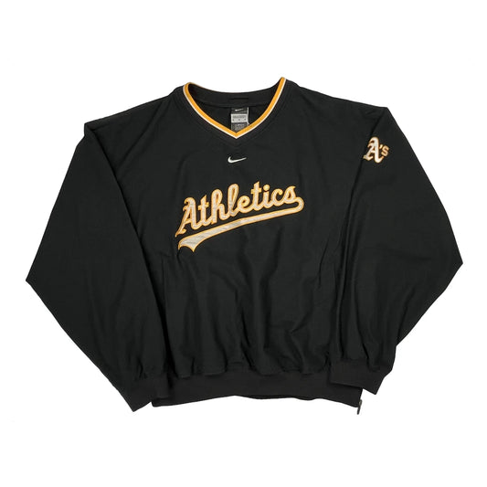 Athletics Nike Mlb Sweatshirt - Medium Black Polyester