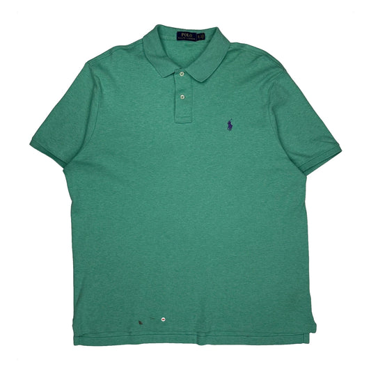 Polo By Ralph Lauren Polo Shirt - XL Green Cotton