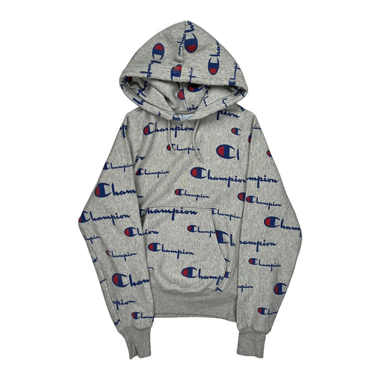 Reverse Weave Champion Hoodie - XS Grey Cotton