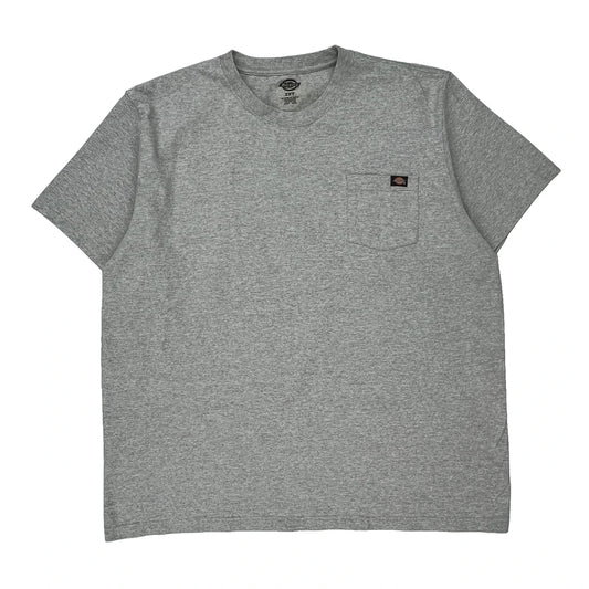 Dickies T-Shirt - 3XL Grey Cotton Blend