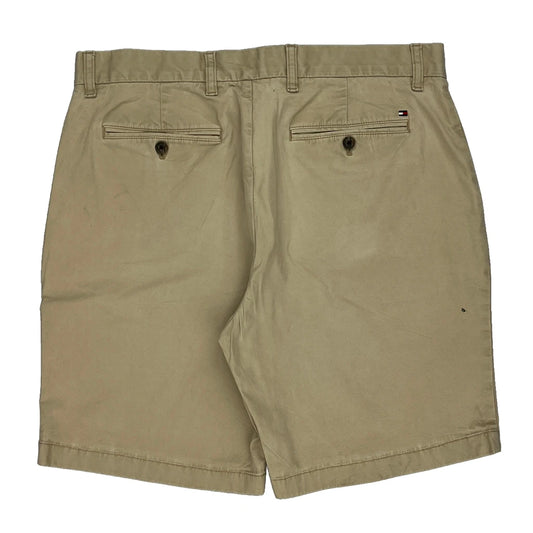 Tommy Hilfiger Chino Shorts - 34W 9L Beige Cotton