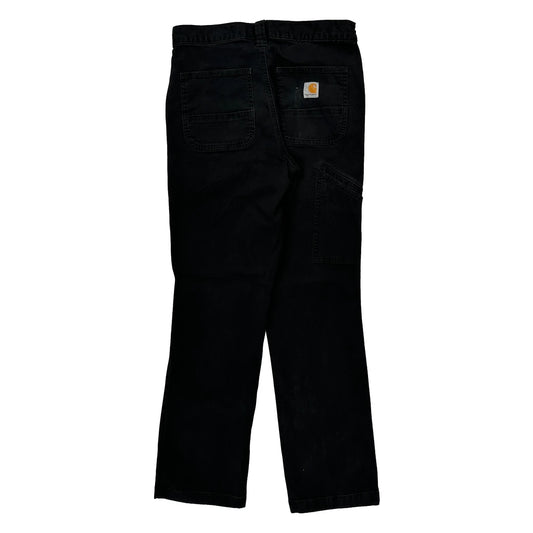 Vintage Carhartt Carpenter Trousers - 28W 30L Black Cotton