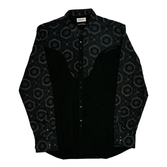 Diesel Shirt - XL Black Cotton