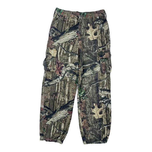Mossy Oak Camo Cargo Trousers - 30W 29L Camo Cotton