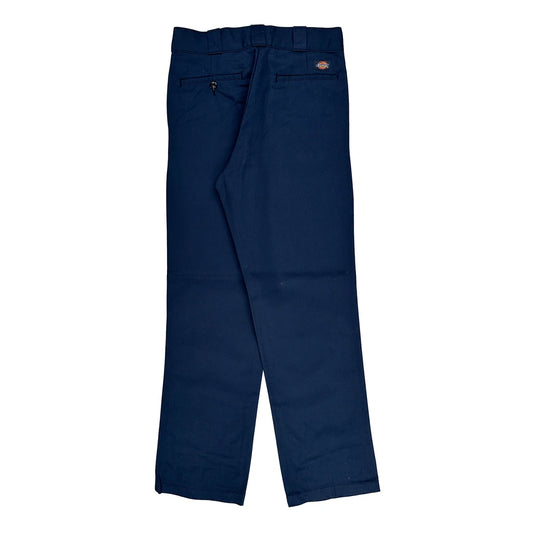 Vintage Dickies Trousers - 33W 32L Navy Polyester Blend
