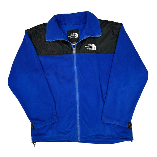 The North Face Fleece Jacket - Large Blue Polyester