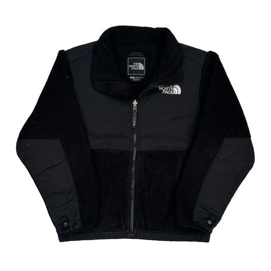 Age 7-8 The North Face Fleece Jacket - Small Black Polyester