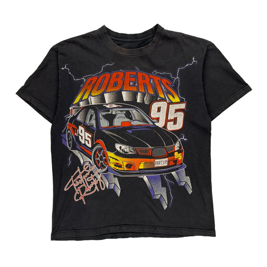 Roberts 95 Unbranded T-Shirt - Large Black Cotton