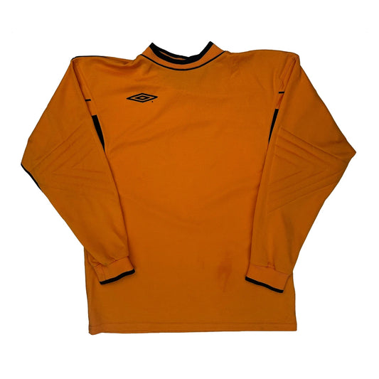 Umbro Goal Keepers Football Shirt - Medium Orange Polyester