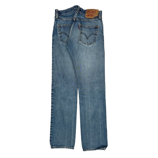 501 Levis Jeans - 30W 34L Blue Cotton