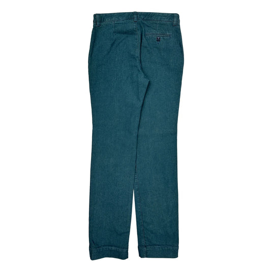 Lacoste Trousers - 23W 30L Blue Cotton