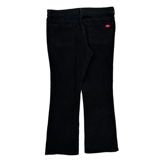 Dickies Jeans - 38W UK 18 Black Cotton Blend