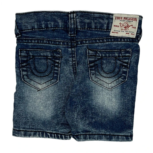 Vintage Age 18 Months True Religion Denim Shorts - Xx-Smallw 4L Blue Denim
