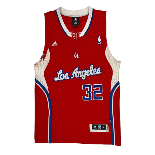 Los Angeles Clippers Adidas Nba Jersey - Small Red Polyester