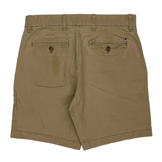 Tommy Hilfiger Chino Shorts - 29W UK 10 Khaki Cotton
