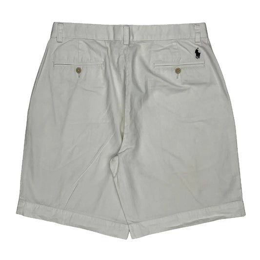 Polo By Ralph Lauren Chino Shorts - 31W 7L White Cotton