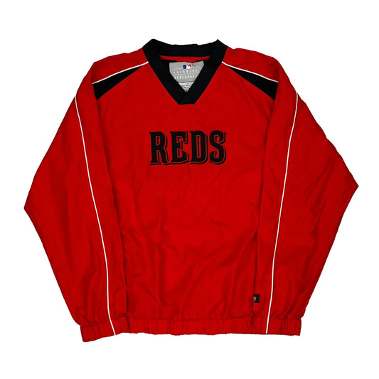 Cincinatti Reds Mlb Mlb Windbreaker - Large Red Polyester