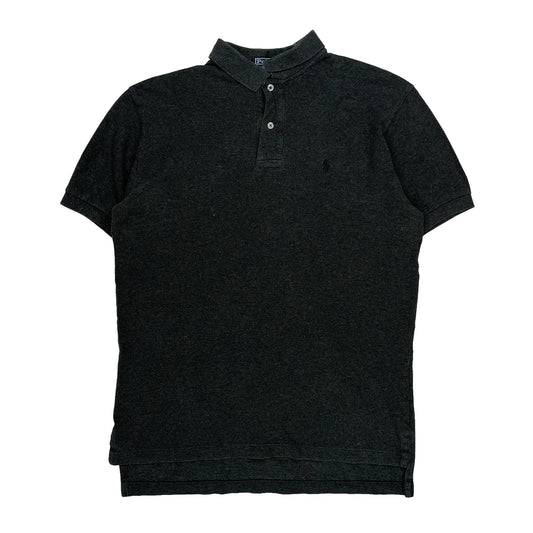 Vintage Polo By Ralph Lauren Polo Shirt - Medium Grey Cotton