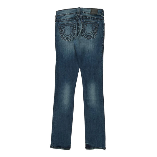 True Religion Jeans - 26W UK 6 Blue Cotton