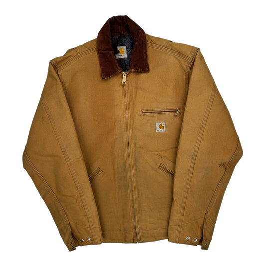Brn Carhartt Detroit Jacket - Medium Brown Cotton