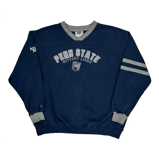 Penn State Nittany Lions Lee Sport College Sweatshirt - XL Blue Cotton