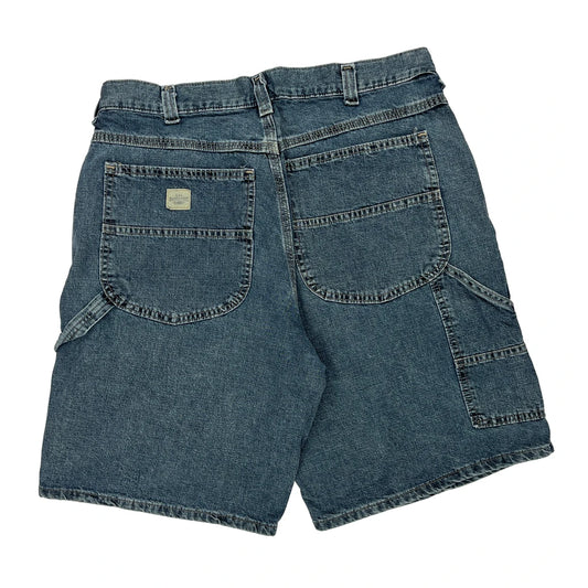 Lee Denim Shorts - 34W 10L Blue Denim