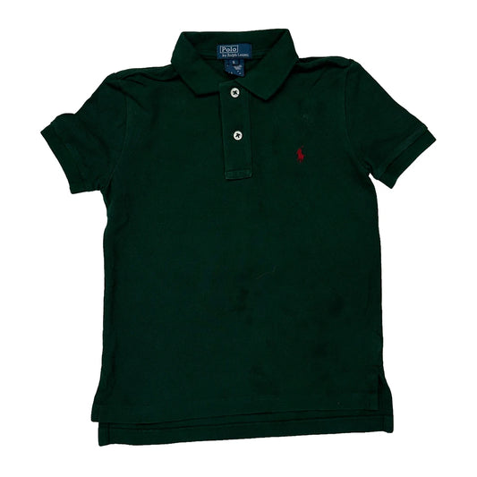 Age 5 Polo By Ralph Lauren Polo Shirt - XS Green Cotton